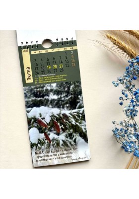 Календар памʼяти Ірини Фаріон на 2025 р.